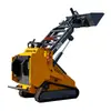 Retroescavadeira Compacta Ht530 Carga 500kg Giro Zero Engenharia de Túnel Agrícola Espaço Estreito Empilhadeira