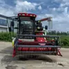 Cosechadora Wode Agrícola Grande de Alimentación Total Tipo Cabina Multifuncional de Cosecha y Trilla Cosechadora de Arroz