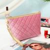 Nova Bolsa de Maquiagem de Veludo Luxuosa, Necessaire Portátil para Viagem, Bolsa para Armazenamento de Pincéis de Maquiagem, Pode Ser Usada como uma Necessaire de Mão