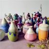 Mini Vasos de Cerâmica de Jingdezhen Enfeites Cerâmica para Casa Pequeno Vaso Atacado Artesanato de Área Cênica Recipiente para Flores