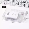 Caja de almacenamiento empotrada tipo cajón, cosméticos de escritorio acrílico transparente, separador, mesa caja de almacenamiento, estante de almacenamiento