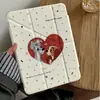 Funda Protectora con Tema de Cachorro Lindo y Estrellas para Tableta iPad, Mini Succión Lateral Desmontable, Plegable Air7Y Pro Dibujos Animados Décima Generación