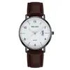 Processamento e Personalização do Fabricante para Comércio Exterior Tendência da Moda Mais Vendida Calendário Digital Relógio Masculino Ultrafino Pulseira de Relógio Masculino