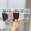 Calcetines Nuevos para Mujer Calcetines de Media Pantorrilla Hilo Idea Dibujos Animados Absorbentes de Sudor Oso Calcetines para Mujer Estilo Japonés Estilo Preppy Estilo Coreano Calcetines de Estudiante