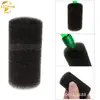 Filtro de esponja para dispensador de agua para mascotas de carbón activado, filtro de agujero fino azul, algodón filtrante, tubo redondo, núcleo de esponja absorbente de aceite