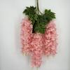Flores Artificiais de Glicínia com 3 Pétalas, Galhos e Flores em Formato de Feijão para Paisagens de Feriado, Pontos Turísticos e Decoração de Interiores