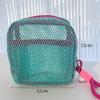 Bolsa de Tofu de Dopamina Mini Malla Portátil Viaje Neceser Almacenamiento de Cosméticos Bolsa de Maquillaje Malla Bolsa de Miscelánea