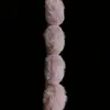 Borla de Pelo de Conejo Artificial con Forma de Bola, Encaje Flecado Suave que No Suelta, Accesorios de Adorno para Capa Hanfu, Venta al por Mayor