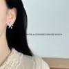 Pendientes de Pétalo de Circonita de Moda, Elegantes, Delicados, Lujosos, de Gama Alta, Versátiles para el Día a Día, Pendientes Personalizados y Exquisitos para Mujer