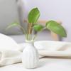 Vaso pequeno de cerâmica fresca, vaso pequeno moderno e simples para flores, flor artificial, flor seca, mesa de sala de estar, decoração de casa, flor por atacado