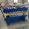 Prensa para baldosas Jinheng 840-900, máquina para fabricar baldosas de doble capa, equipo para fabricar baldosas de acero de color de doble capa, máquina para fabricar baldosas de control numérico automático.