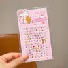 Parche de Uñas Impermeable para Niños Sanrio Kuromi con Relieve 5D Hello Kitty Pegatina Luminosa para Niña Personalización