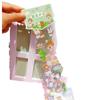 Pegatinas de Diario para Mascotas de Tira Larga de Dibujos Animados Lindas y Femeninas Transparentes Impermeables Pegatinas Decorativas DIY Venta al por Mayor desde el Fabricante