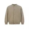 Suéter de Punto para Otoño e Invierno Cárdigan Pesado Estilo Old Money Chaqueta Suéter Unisex Parte Superior de Forro Polar Ártico Fabricante Venta al por Mayor