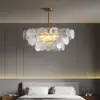 Iluminación de sala de estar estilo francés con un toque vintage y sofisticado, lámpara de cristal, araña artística y única para el recibidor, dormitorio y estudio