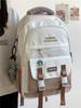 Mochila feminina ins simples versátil estilo coreano nicho mochila estudante do ensino fundamental menina mochila de grande capacidade