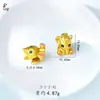 Retenção de Cor Alta Dourado Areia Gatinho Coelho de Orelhas Longas Urso Morango Veado Pulseira DIY com Contas Joias com Contas Acessórios Azul Queimado
