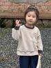 Moletom Infantil Masculino Roupas de Outono Camiseta Listrada de Manga Longa Feminina 2026 Nova Primavera e Outono Roupa Soltinha para Bebê