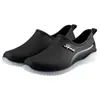 Botas de Lluvia de Moda Transfronterizas para Mujer, Suelas Suaves, Cómodos y Versátiles Zapatos de Agua para Exteriores, Zapatos de Goma de Cocina Transpirables Antideslizantes de Verano