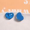 Zhen Tu Ins Agua Clara Coreana Ondas Corazón de Melocotón Accesorios de Resina DIY para Pendientes, Pinzas para el Cabello y Materiales para Fundas de Teléfono