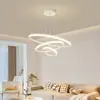 Lámpara de araña minimalista para comedor y sala de estar OPPLE Guangdong Zhongshan, luz principal simple y elegante, forma circular, arte en hierro nuevo de 6 años