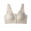 Lujo de Alta Gama, Ropa Interior Ligera con Botón Frontal para Mujer, Push-Up y Elevación, Sin Varillas, Recogimiento de Senos, Sin Costuras, Espalda Bonita, Mujeres de Tallas Grandes