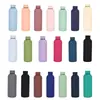 Botella de Agua Deportiva de Boca Pequeña Estilo Americano Transfronteriza con Pintura de Goma, Vaso Aislado de Acero Inoxidable 304, Botella de Agua Mate para Senderismo al Aire Libre