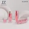 Pedido Jinze: Tapa Redonda Botella Cuadrada Irregular, Tubo de Brillo Labial, Tubo de Color Labial, Material de Empaque Tubo Vacío de Plástico