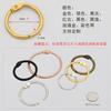 Álbum de fotos DIY de fábrica de Foshan Anillo de hojas sueltas metal anillo de hojas sueltas Libro de pintura infantil Bolsa de almacenamiento anillo Hebilla colgante para joyería
