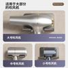 Estante de almacenamiento para secador de pelo, sin perforaciones, para montaje en pared, para baño, estante de almacenamiento ligero y de lujo.