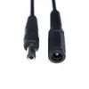 Cable de alimentación conector macho y hembra DC5521 5525 al por mayor, cargador de batería, adaptador de corriente, extensión, cable CC