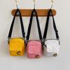Bolsa pequena fofa para mulheres 2024 nova moda vigorosa menina estudante bolsa para celular estilo japonês bolsa de lona crossbody fresca