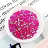 Lantejoulas Coloridas em Formato de Coração 1g Pacote Pequeno Miçangas 3-4mm Decoração para Nail Art Glitter Enchimento DIY Venda Direta da Fábrica Acessórios
