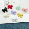 Color Caramelo Lindo Dibujo Animado Lazo Fresa Botón de Resina Suéter Infantil Cardigan de Punto Decorativo Botones Cosidos a Mano