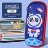 Nuevo estuche de lápices de dibujos animados 3D tridimensional al por mayor estuche de lápices de EVA gran capacidad regalo para estudiantes fábrica spot
