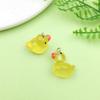 1 Nuevo Material de Resina Serie de Patos Artificiales Luminosos Colgante Colgante Pulsera DIY Collar Accesorios de Joyería