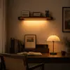 Lámpara de Pared Larga Tipo Vintage para Cama Decoración con Interruptor de Cordón Luz LED Retro Control Inteligente