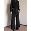 Calça Social Kendo Nápoles Masculina Marca Moderna Caimento Elegante Perna Larga Cleanfit Reta Comprimento Total