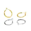 Pendientes Europeos y Americanos de Moda Sencillos con Corte Multifacético Lujo Accesible Pendientes de Gama Alta Elegantes Pendientes Estilo Ins Llamativos de Moda