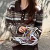 5% seda de amoreira, 5% caxemira, 90% lã de ovelha Suéter Fair Isle, elegante e macio, venda direta do fabricante de Puyuan, caxemira escovada