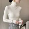 Nuevo Suéter de Punto de Cuello Alto Pulóver Otoño/Invierno 2026 para Mujer, Suéter Básico de Manga Larga Ajustado para Mujer, Comercio Exterior Transfronterizo