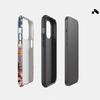 Capa de Celular Temática de Gato Adequada para Comércio Exterior para iPhone 17 Pro Max Capa Protetora Dois em Um, Estilo Fofo para Apple 14 e 15