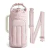 Diseñado específicamente para Amazon: Bolsa de hombro única para botella de agua para deportes al aire libre, portátil, gran capacidad, portabotellas cruzado, funda aislante para taza de viaje