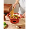 Estufa de alcohol olla seca olla para olla olla de arena cerámica comercial para el hogar base de calefacción cocina de Hunan plato especial para saltear vajilla