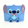 Funda Protectora para iPad 10 Air 4567 Silicona de Dibujos Animados Funda para Tablet iPad Pro 11 10.2 Puntada Retráctil