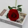 Rosas Artificiales de Terciopelo para Decoraciones de Boda, Flores Falsas, Rosas Búlgaras Transfronterizas, Flores Artificiales para el Día de San Valentín al por Mayor