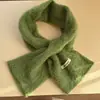 Bufanda de Punto Suave y Esponjosa de Color Sólido Estilo Coreano para Mujer Invierno Engrosada Cálida Versátil Atmosphere Polaina para Cuello Cruzada