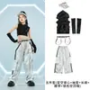 Ropa de niña para danza jazz, atuendos modernos de street dance para niños, trajes de moda de estilo callejero para niñas para desfile de verano