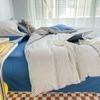 Juego de sábanas casual de cuatro piezas para cama, juego de cama de exportación personalizado, ropa de cama de invierno de cuatro piezas, juego de cuatro piezas para cama transfronterizo, personalizado
