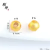 Espere Contas Espaçadoras Douradas com Preservação de Cor Contas Foscas Pulseira Contas Soltas Acessórios Pulseira DIY Colar Material para Miçangas Atacado